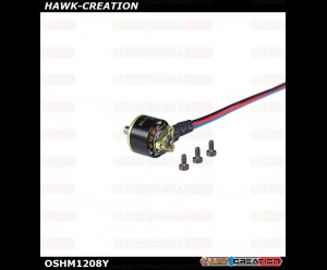 OMPHOBBY M1 EVO Tail Motor Yellow OSHM1208Y