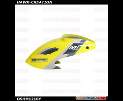 OMPHOBBY M1 EVO Canopy Set Racing Yellow OSHM1210Y