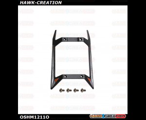 OMPHOBBY M1 EVO Landing Skids Set Charm Orange OSHM1211O