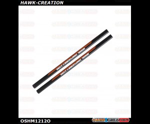 OMPHOBBY M1 EVO Tail Boom (Charm Orange) OSHM1212O