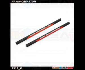 OSHM2312O OMP M2 EVO - Tail Boom set (Orange)