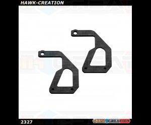 OSHM2327 OMP M2 EVO – Frame Rear carbon Reinforcement Plate set