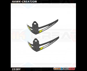 OSHM2328Y OMP M2 EVO – Vertical Stabilizer set Yellow