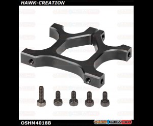 OMP Hobby M4 Tail Boom Mount Black OSHM4018B