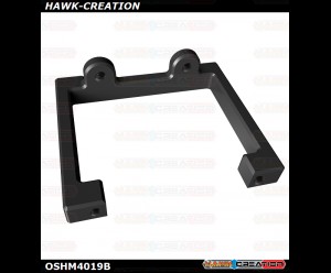 OMP Hobby M4 Square Frame Brace Black OSHM4019B