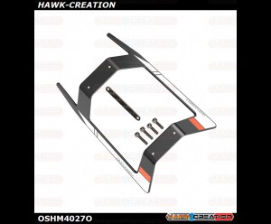 OMP Hobby M4 Landing Skid – Charm Orange OSHM4027O