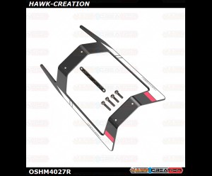 OMP Hobby M4 Landing Skid – Viva Magenta OSHM4027R