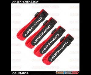 OMP Hobby M4 Battery Velcro Strap Set OSHM4054