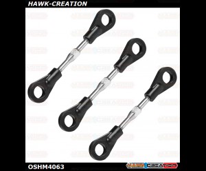 OMP Hobby M4 Main Rotor Linkage Set OSHM4063