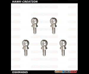 OMP Hobby M4 Ball Joint Screw - L4.65 (Servos) OSHM4065