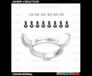 OMP Hobby M4 Swashplate Ring Silver OSHM4098S