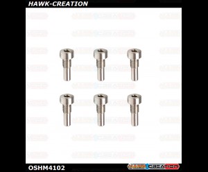 OMP Hobby M4 Tail Bellcrank Pin M2.5x7x2 OSHM4102