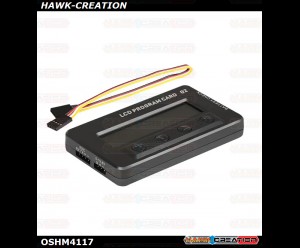 OMP Hobby M4 65A ESC LCD Prog Card OSHM4117