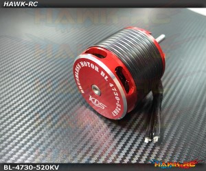 New KDS BL4730-520KV Brushless Motor Thick Wire Version- Agile 7.2