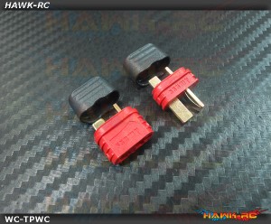 NEW T-Deans Connectors With Protective Sleeve (5 Pair)