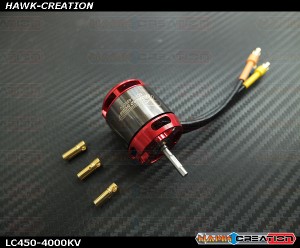 LEOPARD Model LC450 4000KV RC Outrunner Brushless Motor for 450 Helicopter LC450-4000 ( OXY3 )