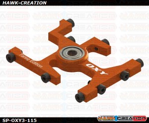 OXY3 TE - Upper Main Shaft Bearing Block, Orange 