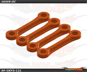 OXY3 TE - Boom Clamp Stiffener, Orange Set - OXY3