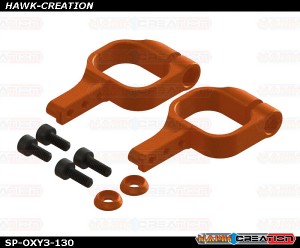 OXY3 TE - OXY3 CNC Alu Tail Servo Mount, Orange