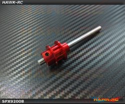 Spedix Metal Tail Belt Wheel Set - LOGO550SX/600/SE/SX Series Spedix Metal Tail Belt Wheel Set - LOGO550SX/600/SE/SX Series