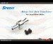 Spedix Metal Tail Belt  Tensioner Wheel(Width=28mm) - LOGO550SX/600SX Series