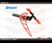 Spedix Neon Red Tail Fin Tailfin - LOGO400/480 Series/Integrated Tail Box