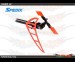 Spedix Neon Red Tail Fin Tail fin - LOGO550~690/SE/SX Series/Integrated Tail Box