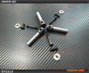 3 Blades Rotor Spindle Shafts Pack (For X7.NX7)