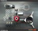 CNC 3 Blades Rotor Head Upgrade Kit (For X7.NX7)