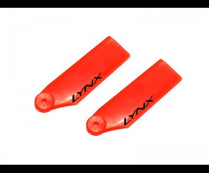 LYNX Plastic Tail Blade 34 mm - Orange -180CFX