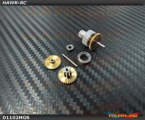 DEKO D1102 Complete Servo Gears Set