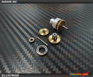 DEKO D1107 Complete Servo Gears Set