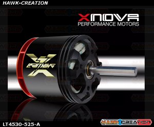 Xnova Lightning 4530-525kv 4+5YY  Shaft A (6mm-38mm)