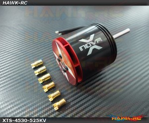 Xnova XTS 4530-525kv 4+5YY (1,5mm thick Wire) Shaft E