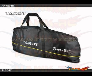 Tarot 500 Size Heavy Duty Heli Carry Bag (Black)