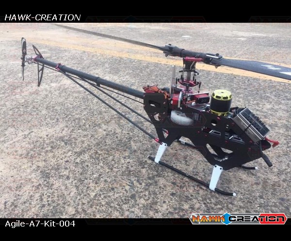 Helicóptero de piezas de apriete en espiral engranajes cónicos Para AGILE A7 RC helicóptero Helicóptero de piezas de apriete en espiral engranajes cónicos Para AGILE A7 RC helicóptero