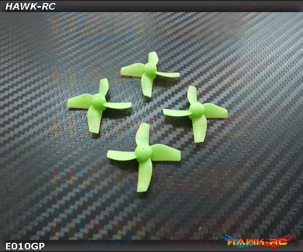 2 Pairs Propellers Prop (Green) For Blade Inductrix RTF BLH8700 