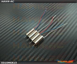 Spare Motor Set (2 x CW, 2 x CCW ,without plug) For E010 / Inductrix