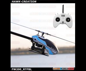 FW200 Helicopter W/ H1 V2 Flight Controller RTF (Blue)