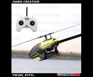 FW200 Helicopter W/ H1 V2 Flight Controller RTF (Yellow) in stock