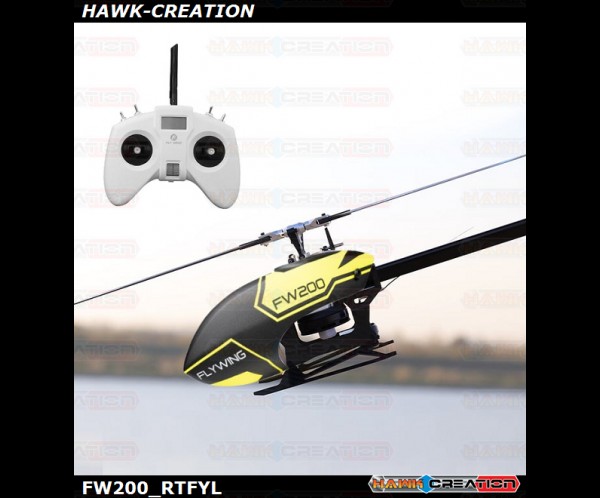 FW200 Helicopter W/ H1 V2 Flight Controller RTF (Yellow)