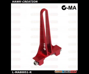 L-MA Precision Aluminum Anti-Rotation Bracket for FW200 - RED L-MA Precision Aluminum Anti-Rotation Bracket for FW200 - RED