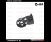 L-MA CNC Alu Tail Motor Mount w/CF Ver Fin Set FW200 - BLACK