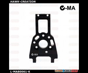 L-MA Precision Aluminum Center Plate for FW200 - BLACK L-MA Precision Aluminum Center Plate for FW200 - BLACK