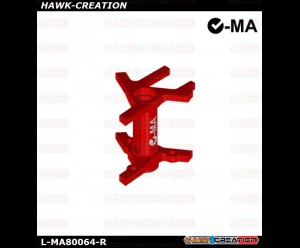 L-MA Precision Aluminum Main Shaft Bearing Block for FW200 - Red