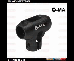 L-MA Precision Alu Main Rotor Housing for FW200 - BLACK L-MA Precision Alu Main Rotor Housing for FW200 - BLACK