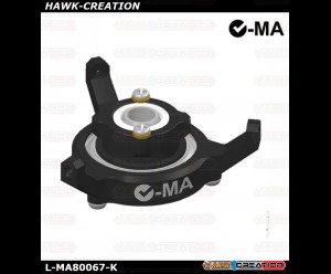 L-MA Precision Aluminum Swashplate Set for FW200 - BLACK