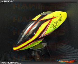 FUSUNO Viper Airbrush Fiberglass Canopy Trex 450L Dominator