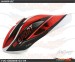 Fusuno Red Tornado Airbrush Fiberglass Canopy Goblin 500 Sport