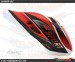 Fusuno Red Tornado Airbrush Fiberglass Canopy Goblin 500 Sport